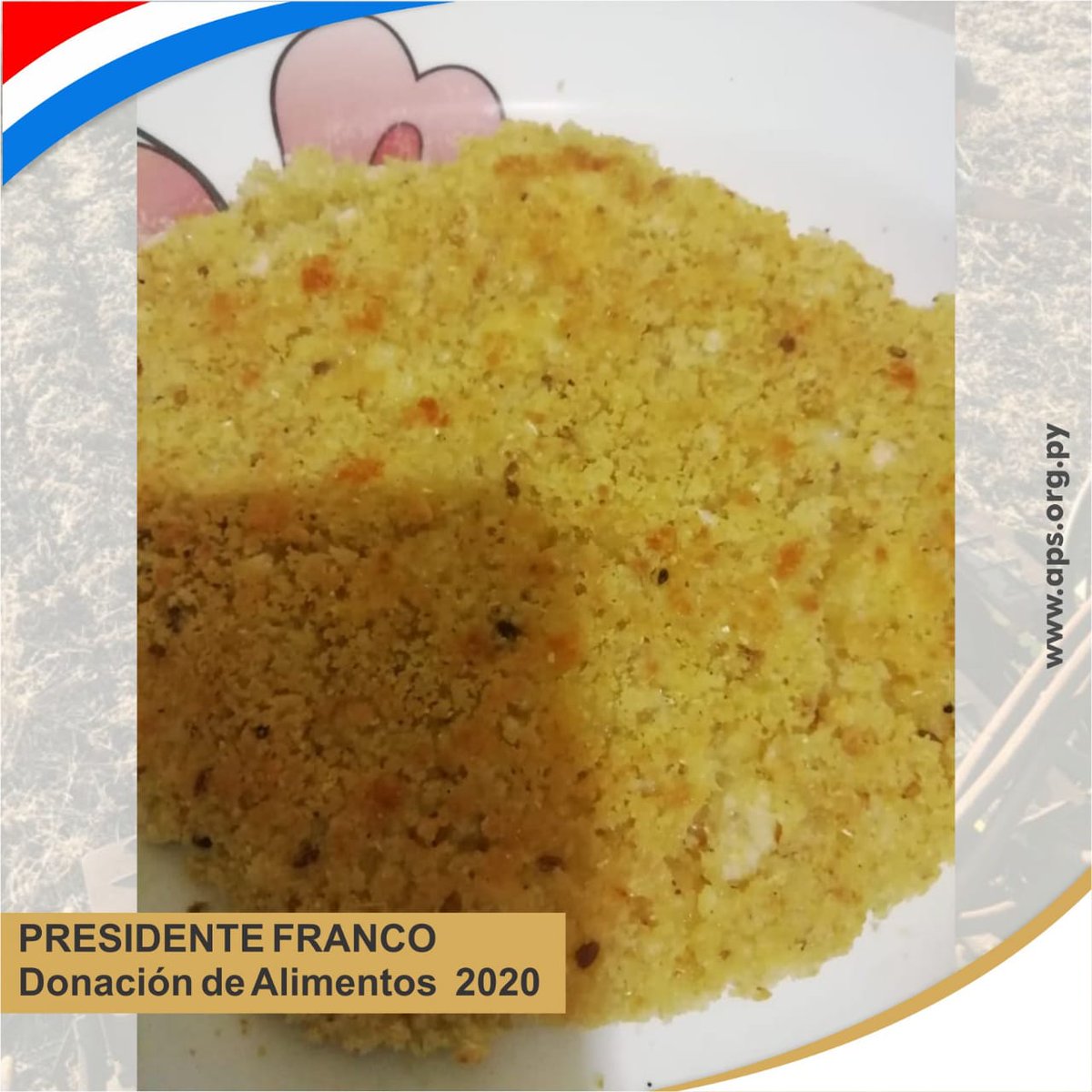 MBEJU con gabazo de Soja 😋. 
Anímate vos también a probar nuevas recetas

📸Gentileza de Margarita Gauto, Olla Popular km5 Monday, Presidente Franco

#FuerzaParaguay 🇵🇾 #DonaciónDeAlimentos #ollapopularpy #ElCampoNoPara #merienda #DonaciónSoja