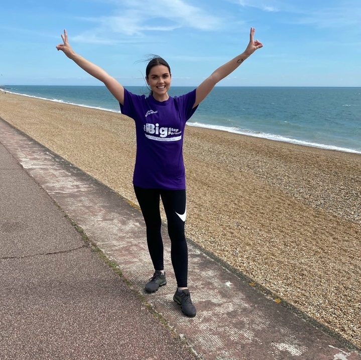 PancreaticCanUK's tweet image. Massive thank you to Chloe and her team - ‘Maria’s Marvellous Marchers’ who decided to take on their own #BigStepForward challenge during lockdown despite the event being cancelled in May. Their determination paid off as they raised over £3,000, which is incredible! 🚶‍♀️💜🚶‍♀️