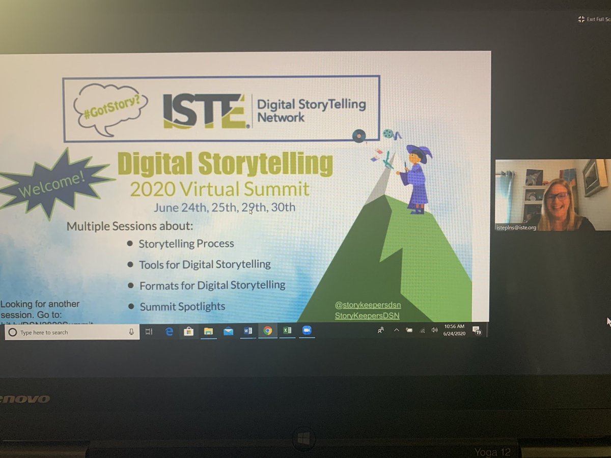 That_BookLife's tweet photo. So excited to start this webinar!!!!! @iste #2020virtualsummit https://t.co/aJHnjytUIl