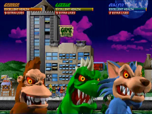 You can smash a police station with your fists in Rampage: World Tour (Arcade, Saturn, PS1, N64 1997)

#BlackLivesMattters #ACAB #PlayStation