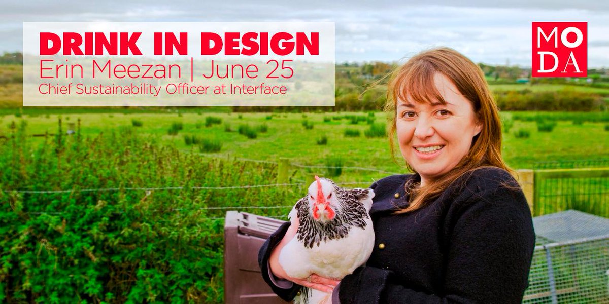 InterfaceInc's tweet photo. Tune in to "Drink in Design" with @modatl and our CSO @Erinmeez on June 25 at 5pm ET: https://t.co/GG2CergVX9 #NeoCon2020 #TogetherByDesign https://t.co/aY01yqBqnc