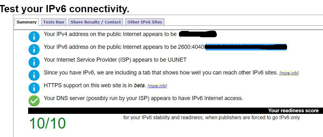 jeffbrl's tweet photo. . @verizonfios now (unofficially?) providing #ipv6 via DHCPv6-PD in Northern Virginia. Much appreciated. https://t.co/Ypip9VeIPM
