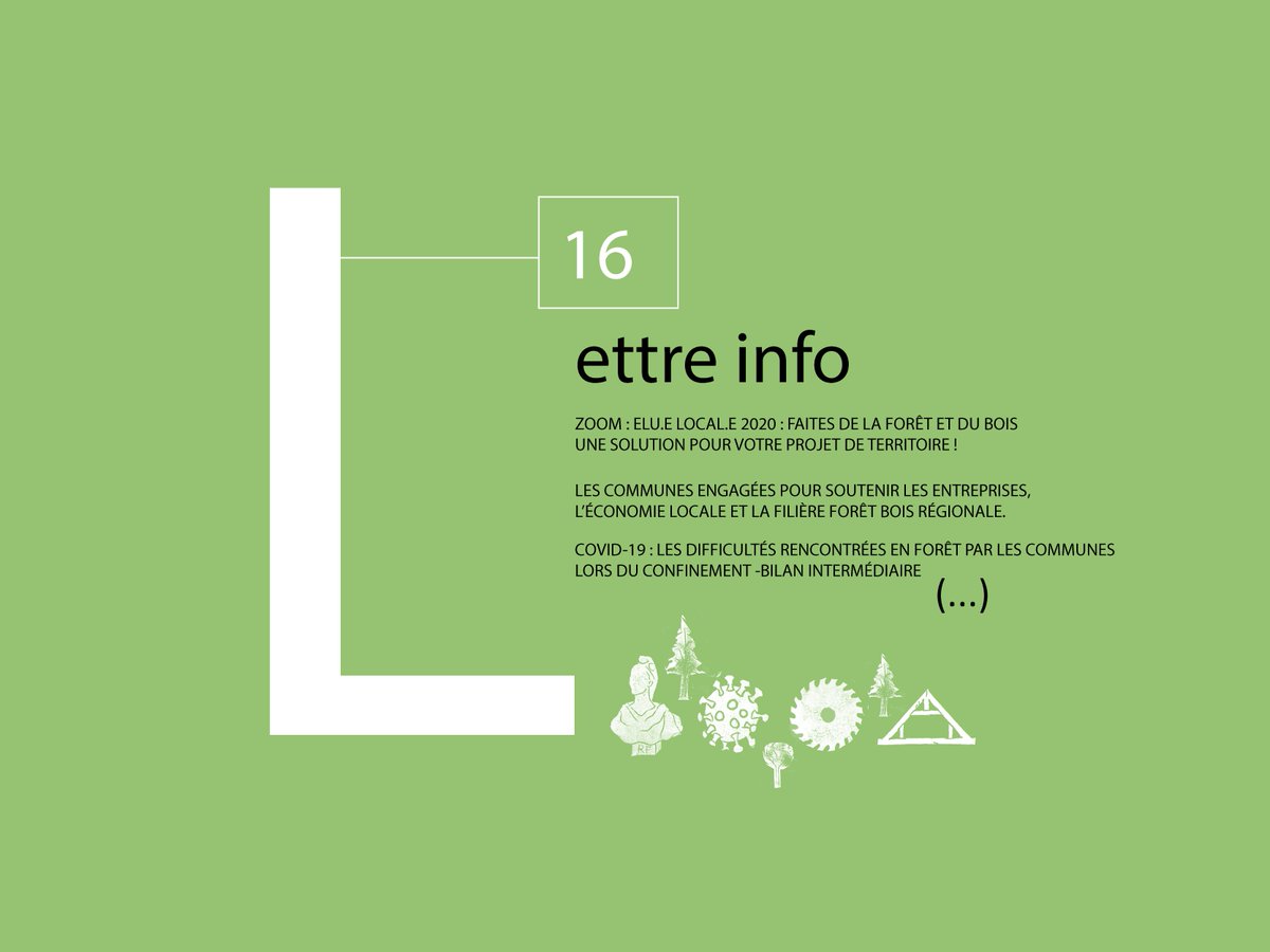 Zoom spécial municipales, crise Covid-19 : difficultés rencontrées et propositions pour la relance, formation en ligne des nouveaux élus...parcourez notre dernière lettre info n°16 et découvrez toutes nos actions > bit.ly/2NnKGwg