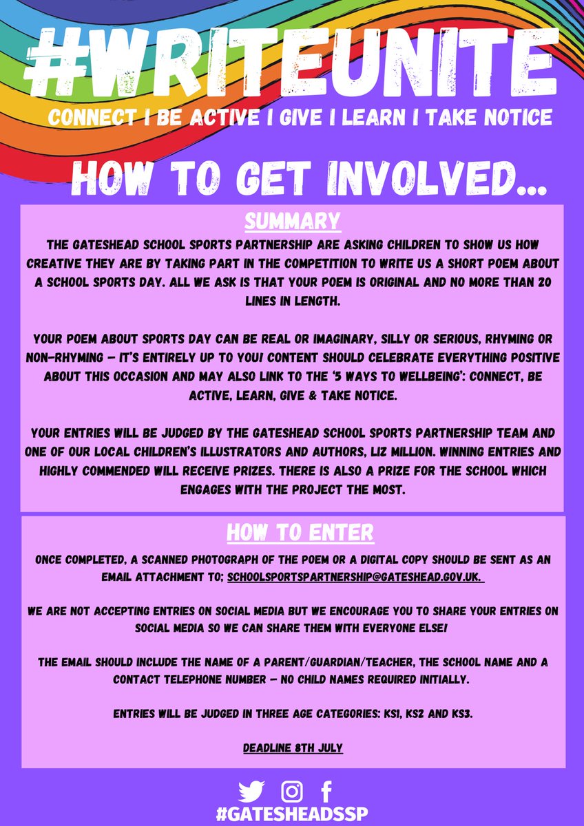 GatesheadSSP's tweet photo. Here is a summary of everything you need to know about #WRITEUNITE 🌈 Watch the tutorial to help you get started from @liz_million anytime on our YouTube channel here - https://t.co/wtzr1uPZGw. All other useful resources are also on our website here - https://t.co/Wd2wxOvatr ✏️👏🏻 https://t.co/TTDi0LrM1R