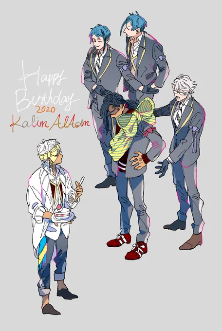 カリムくんお誕生日おめでとう🎂💖 