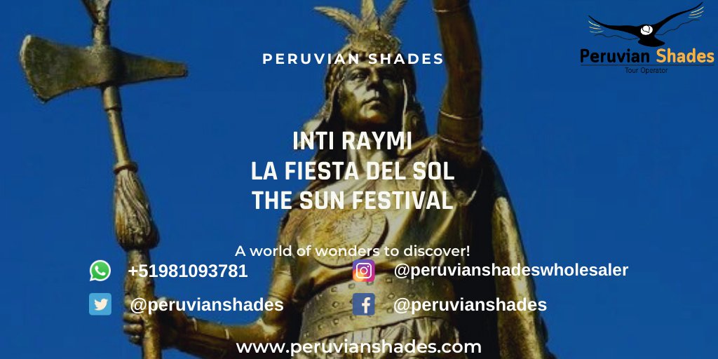 PeruvianShades's tweet photo. #Peru #PeruvianShades #IntiRaymi #IncaLegacy #Incas #TurismoPeru https://t.co/3mVVu597MX