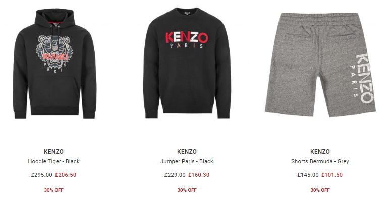 kenzo summer sale