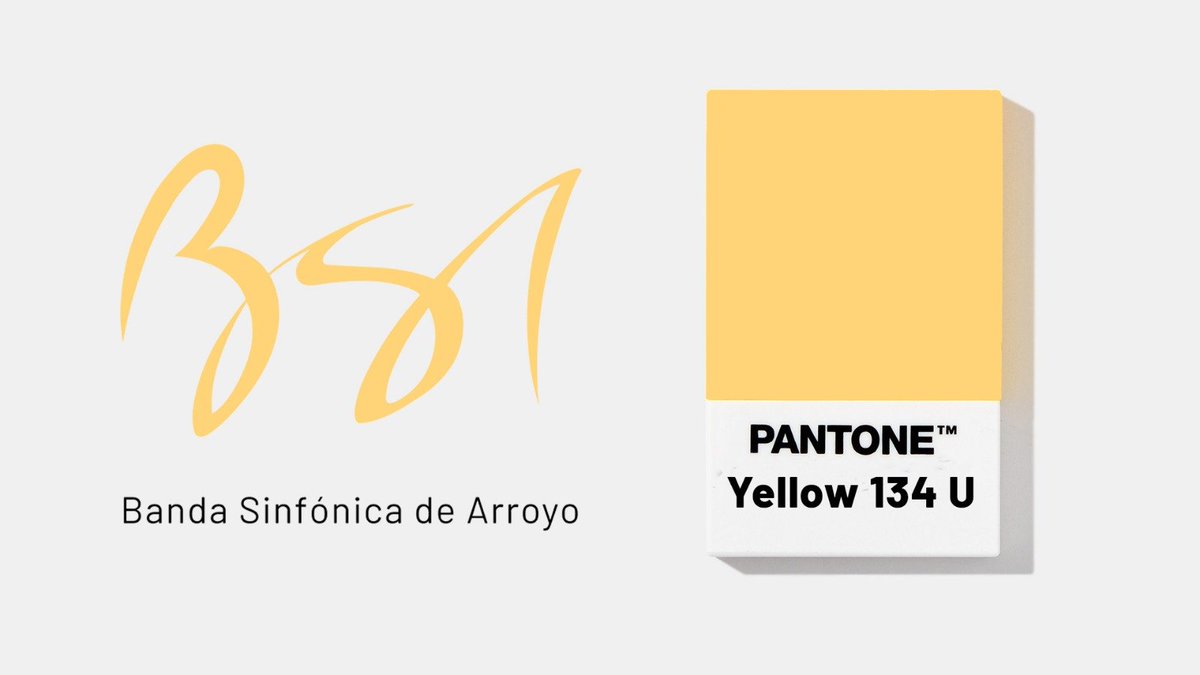 BandaSinfArroyo's tweet photo. El #color es una de las señas de identidad más potentes de cualquier imagen corporativa. La fuerte saturación de los tonos #dorado u #oro ejerce como protagonista del nuevo logotipo.

+info🔗https://t.co/vmmU38jYzQ

#BSA💛 https://t.co/ZLFqWX9TYM