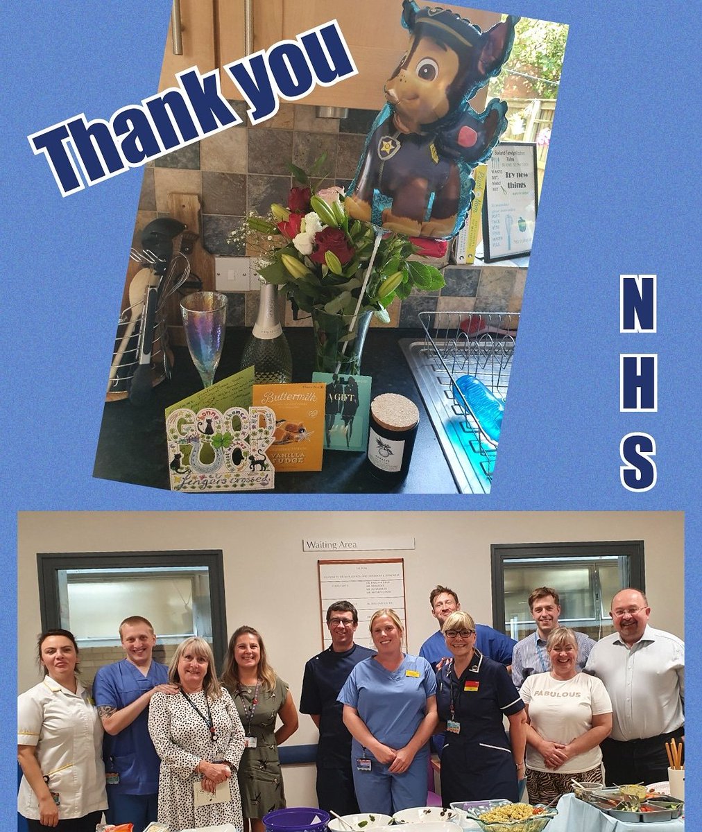 BollandEmma's tweet photo. Today I said goodbye to my wonderful team at the Max'fax and ortho dpt @HarrogateNHSFT @hdft_opd 
Thank you for my fantastic gifts and send off. I will miss you all so very much. I'm looking forward to my new challenge @NYP_TeamTalent @NYP_Training  starting my PCSO training https://t.co/OButlwvwgI
