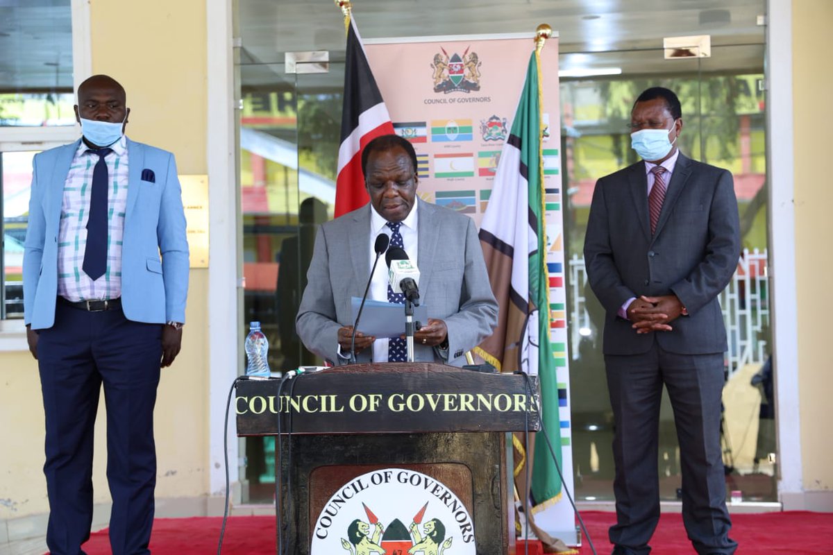 KenyaGovernors's tweet photo. We urge all the County Assemblies to expedite the approval of the budgets so that Counties can continue responding effectively to the Covid-19 pandemic. #COGPresser https://t.co/kMoE9NZHXt