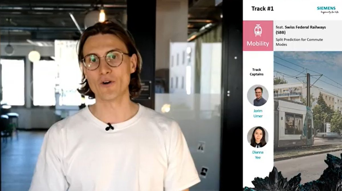 ulliwaltinger's tweet photo. We are live - tune in to @Siemens #AIHackathon - and learn how #teamawsome tackles the #Sustainability #Challenges #SDG .. .live stream is on ...@roblohmeyer @finitodemunich
https://t.co/jtMJ7W0bCz https://t.co/QAE2ikMlpE