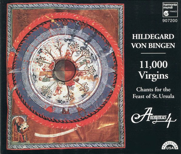 tejedac's tweet photo. #HildegardVonBingen (1098–1179)

11,000 Virgins
· https://t.co/WjkWKiLL6K

#Anonymous4
Ruth Cunningham, Marsha Genensky, Susan Hellauer &amp; Johanna Maria Rose (voc)

* Lp Info: https://t.co/RuE0hFMK6E

https://t.co/dj4pk85Gj1

#EarlyMusic https://t.co/ttHJs7Lr3Z