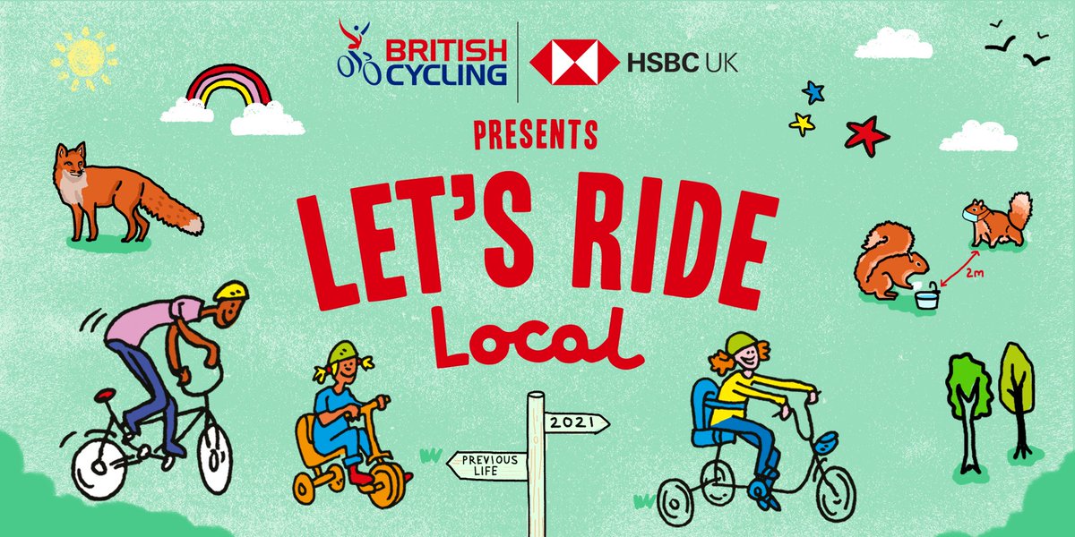 letsrideuk's tweet photo. Temperatures are soaring in the UK this week! ☀️ Perfect weather for a family bike ride 👍

If you're getting out for the first time in a while - or you want a few extra ideas to keep you going - @HSBC_UK #LetsRideLocal is here to help! 🙌

Just visit https://t.co/PJjGGQTjxq 🏡 https://t.co/RaxtLRkJvP