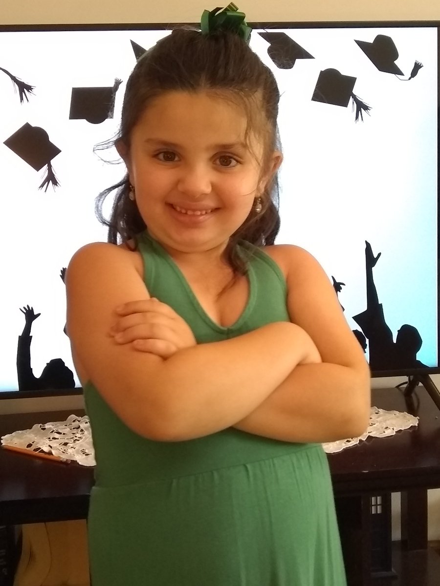 lizzyp224's tweet image. Officially a #firstgrader!! She drove me nuts but she rocked #distancelearning. #NYC @NYCSchools