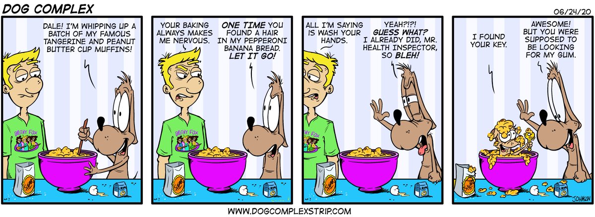 dogcomplexcomic's tweet image. Brand new strip today! Follow here on Twitter or on Instagram for more!

instagram.com/dogcomplexcomic

#webcomic #webcomics #comicstrips #dogs #muffins