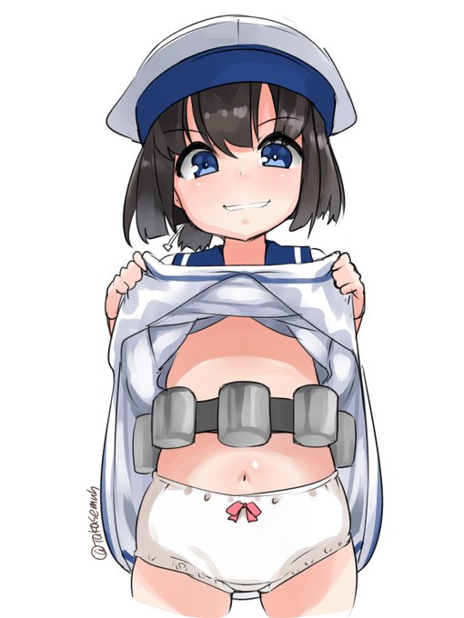 爆雷を嬉しそうに見せてくれるダイトーチャン
#艦これ版深夜の真剣お絵描き60分一本勝負
#艦これ版真剣お絵描き60分一本勝負_20200624 