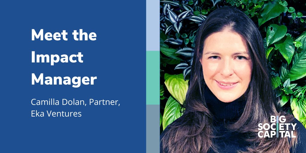 BetterSocCap's tweet photo. Meet the #ImpactManager: @Camilladolan, Partner of Eka Ventures shares how they approach impact investing and how #COVID19 has accelerated the growth of consumer technology companies with strong βshared valueβ #impinv #VC https://t.co/dO3kQhDFhs https://t.co/JuO2le4AAZ