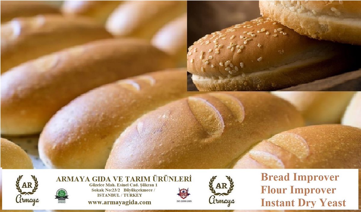 <a href="/Sadri1010/">ARMAYA GIDA - Sadri KÖSERİ</a> <a href="/ArmayaFood/">ARMAYA FOOD</a>
Armaya Gıda ve Tarım Ürünleri
facebook.com/armayagida/
instagram.com/armayafood/
armayagida.com/en
#breadimprover , #bakeryingredients , #bakery , #boulangerie , #ameliorantdepanification