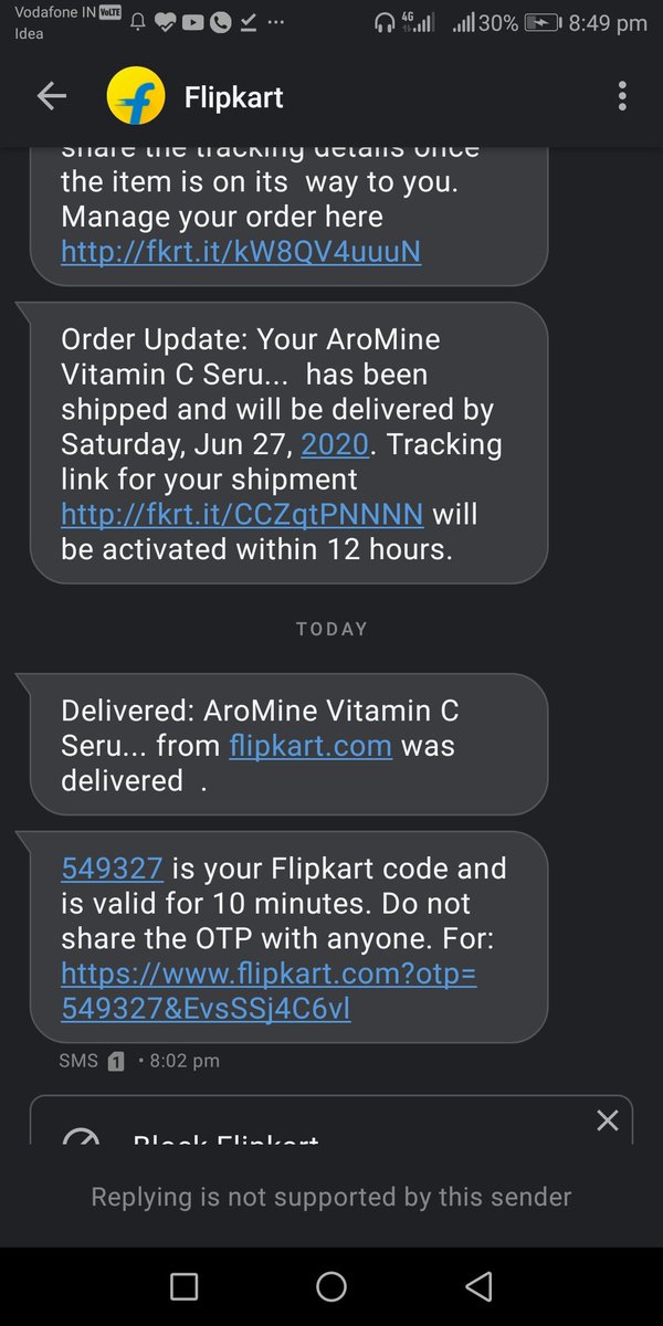 <a href="/delhivery/">Delhivery</a> <a href="/help_delhivery/">helpdesk_delhivery</a> <a href="/Flipkart/">Flipkart</a>

What a blunder are u gys
I did not even receive my product.
And u sent me a delivery mes.
I wonder I dont have a ghost of me to take ur deliveries.

Flipkart order ID: OD118972821936513000

Delhivery :
AWB:5931199644604
