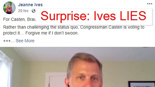 Wake up, check social media . . . . oh FFS, Ives is lying again.  #IvesLies. I explain why in my latest thread: She’s at it again. Jeanne Ives learned this technique from the best. Donald Trump. And the GOP.1/11
