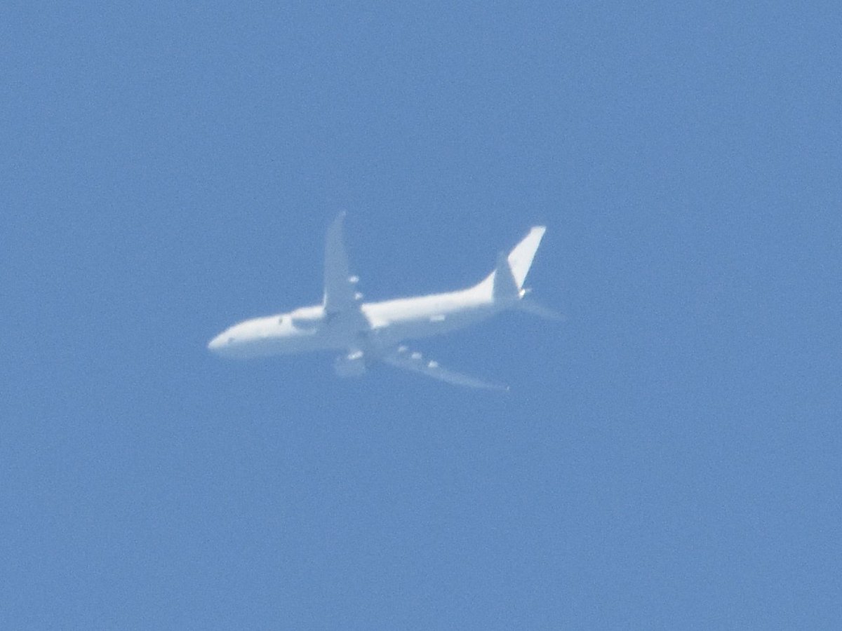 Jo D'Arcy (@spotterjod) on Twitter photo RAF <a href="/Boeing/">The Boeing Company</a> P-8A Poseidon ZP802 #STNRY02 on station near Boroughbridge FL240 this afternoon. Bit to much haze for a really clear shot, but my first Poseidon ๐<a href="/RAFLossiemouth/">RAF Lossiemouth</a> <a href="/RoyalAirForce/">Royal Air Force</a> <a href="/NWSAcaster/">Ray Browell Photography</a> <a href="/5472_nde/">nde</a> <a href="/NCLairpics/">Mark | ๐ก๐ฒ๐๐ฐ๐ฎ๐๐๐น๐ฒ ๐๐ถ๐ฟ ๐ฃ๐ถ๐ฐ๐ โ๏ธ</a> <a href="/Agent_K1/">Agent K โ๏ธ</a> <a href="/Andy007_SR_A/">SR Airband & Aviation ๐กโ๐</a> RAF <a href="/Boeing/">The Boeing Company</a> P-8A Poseidon ZP802 #STNRY02 on station near Boroughbridge FL240 this afternoon. Bit to much haze for a really clear shot, but my first Poseidon ๐<a href="/RAFLossiemouth/">RAF Lossiemouth</a> <a href="/RoyalAirForce/">Royal Air Force</a> <a href="/NWSAcaster/">Ray Browell Photography</a> <a href="/5472_nde/">nde</a> <a href="/NCLairpics/">Mark | ๐ก๐ฒ๐๐ฐ๐ฎ๐๐๐น๐ฒ ๐๐ถ๐ฟ ๐ฃ๐ถ๐ฐ๐ โ๏ธ</a> <a href="/Agent_K1/">Agent K โ๏ธ</a> <a href="/Andy007_SR_A/">SR Airband & Aviation ๐กโ๐</a>