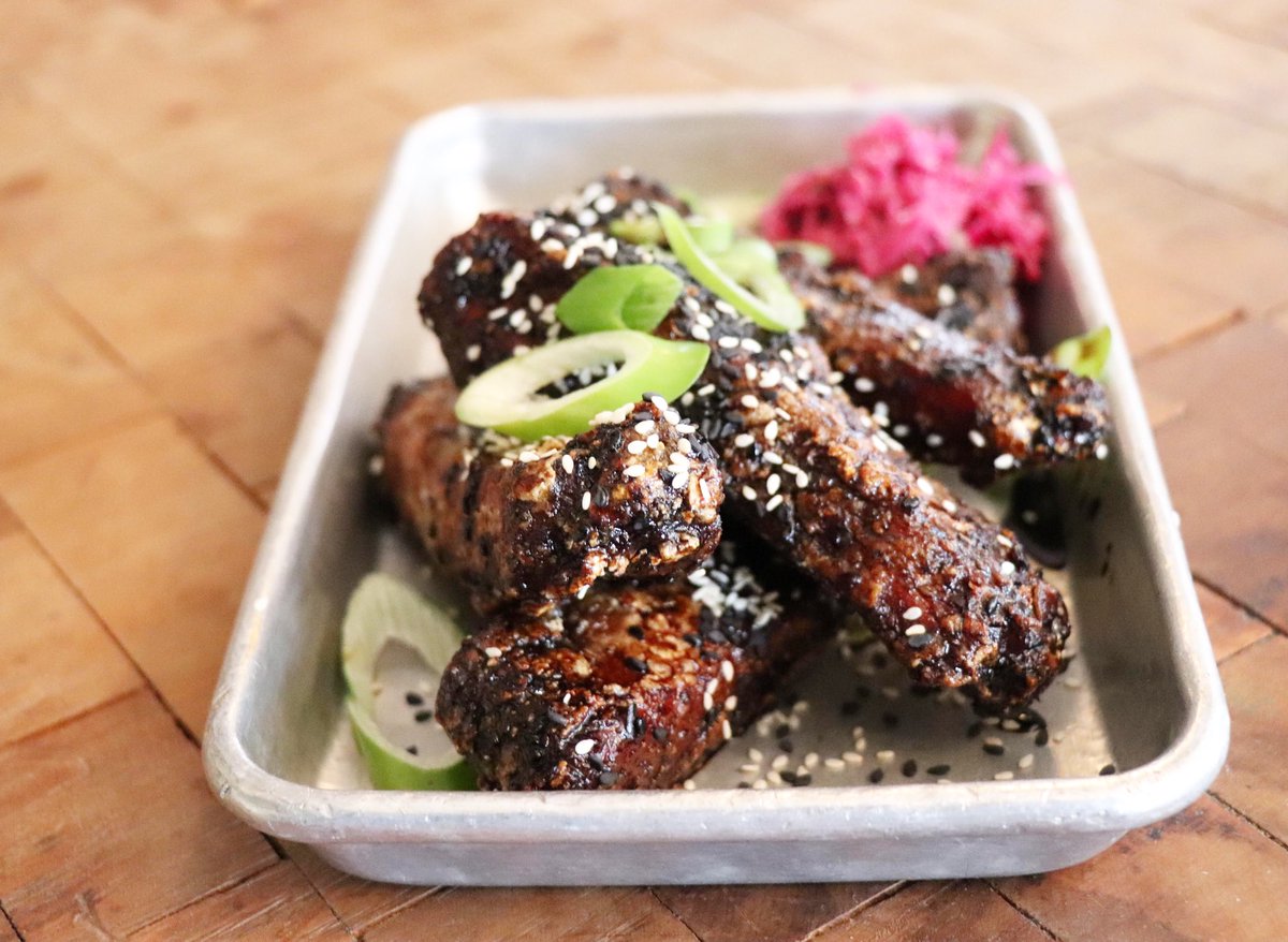 gracechicknfish's tweet photo. Korean Fried Ribs on S P E C I A L today! Order at https://t.co/oHW9nPJiMX  • Get These Babies Delivered https://t.co/fWSeyWziop