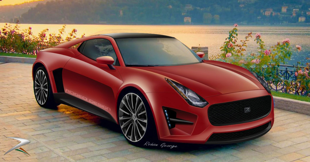 Jaguar F Type rear engined sports car imagined by ROGEO DESIGN. 
#carstyling  #cardesign #JAGUAR  #jaguar #jaguarftype #midengine #sportscar #rogeodesign #carrendering #carsketch #photoshop #Coimbatore