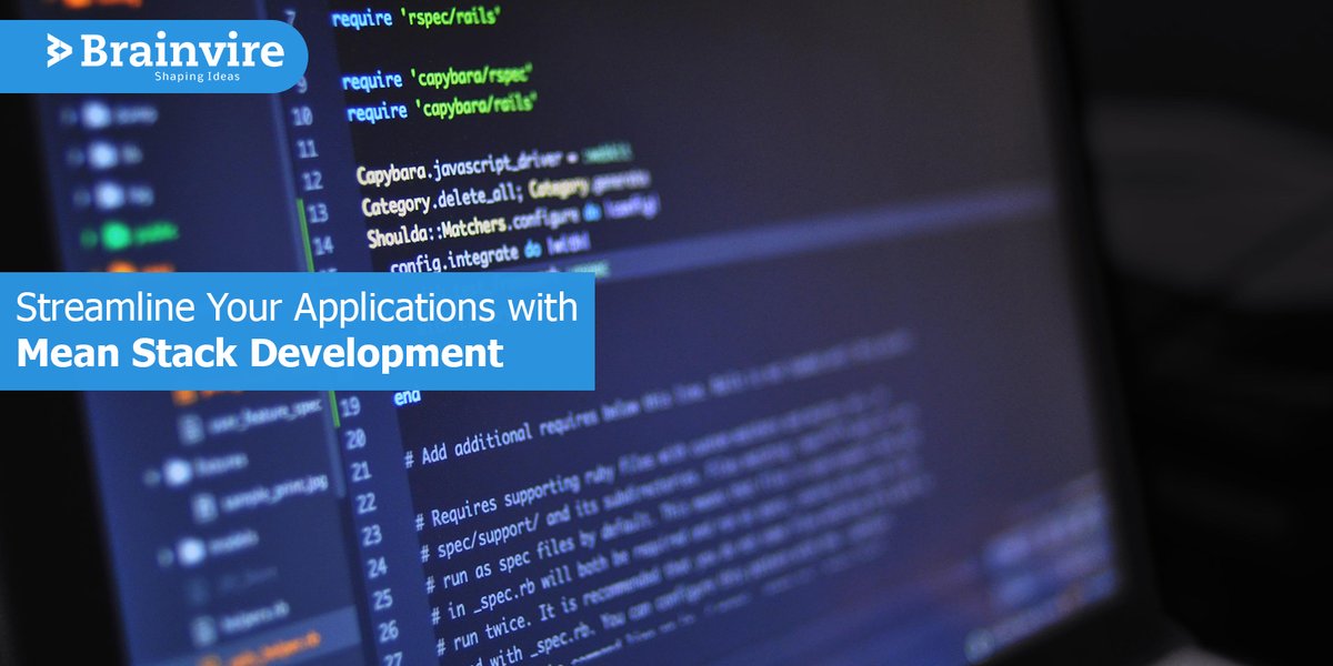 Brainvire's tweet image. At Brainvire, we deliver top-notch solutions that reflect your objectives in the defined timeline with our expert development team. bit.ly/37cncU5
#MEANstack #meanstackdevelopment #javascript