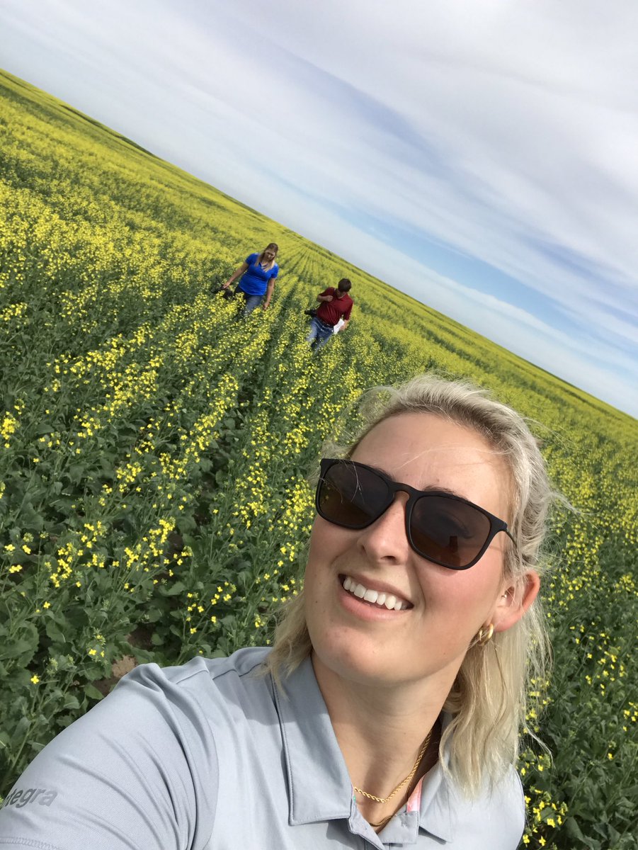 The last 14 months I had the opportunity to work in the office as part of the marketing team. Now, I am excited to be back in the field. One week in sales, since I hit the ground running. <a href="/BASFAgSolutions/">BASF Agricultural Solutions Canada</a>