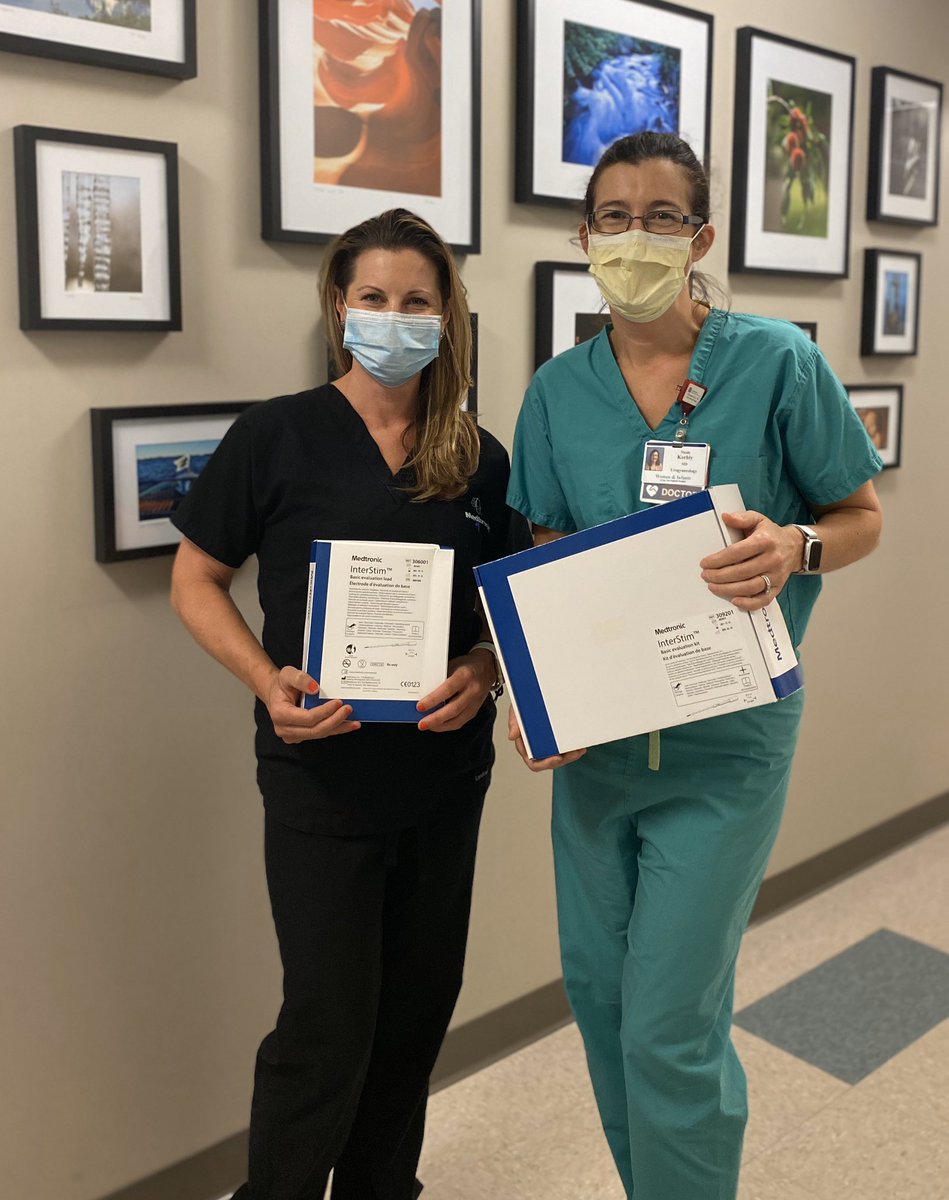 Congratulations to Dr. Korbly in Rhode Island for completing the first case in the Ocean state with the new Interstim basic evaluation lead. #medtronic #medtronicemployee #sacralneuromodulation #innovation