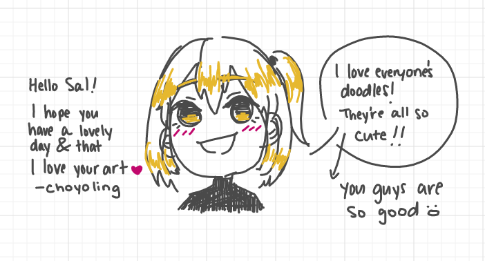 more girls = more of me screaming about girls 
(@choyoling your art is is just so cuute!!!!!) 