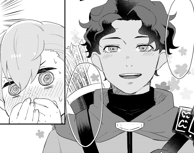 ペン入れまでの予定が、お付き合いいただいて、1P終わっちゃったんだぜ✩ 