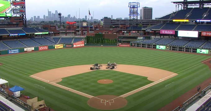 Phillies: Construction changes view of skyline from ballpark