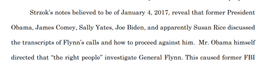 Jensen says the notes are likely from between 1/3/17 & 1/5/17. Sidney Powell says they are from the 4th, which is before the meeting that supposedly took place on the 5th. Was Rice's email placing it on the 5th false?Did the meeting not take place on the 5th?
