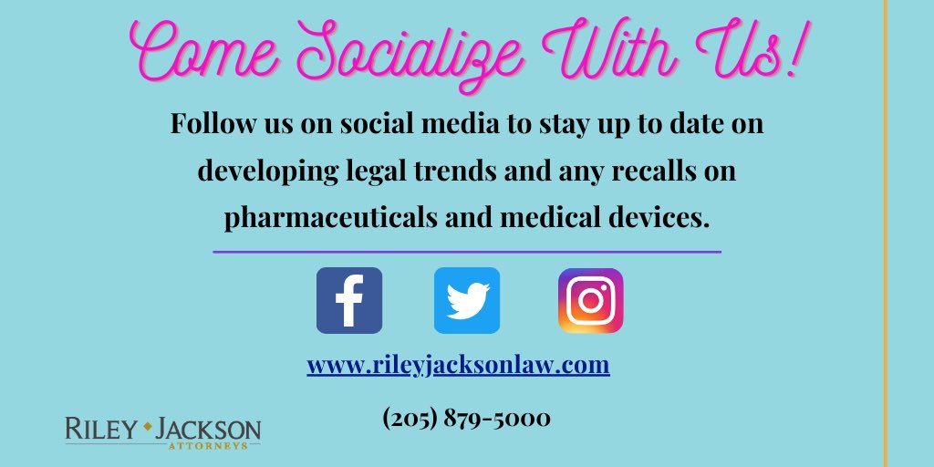 RileyJacksonLaw's tweet photo. Let’s #socialize ! #visitus #findusonfacebook #likeusonfacebook #followusoninstagram #followusontwitter #instalawyer #callus #personalinjury #personalinjurylaw  #rileyjacksonlaw #rileyjacksonatt https://t.co/SxoRDsst1f
