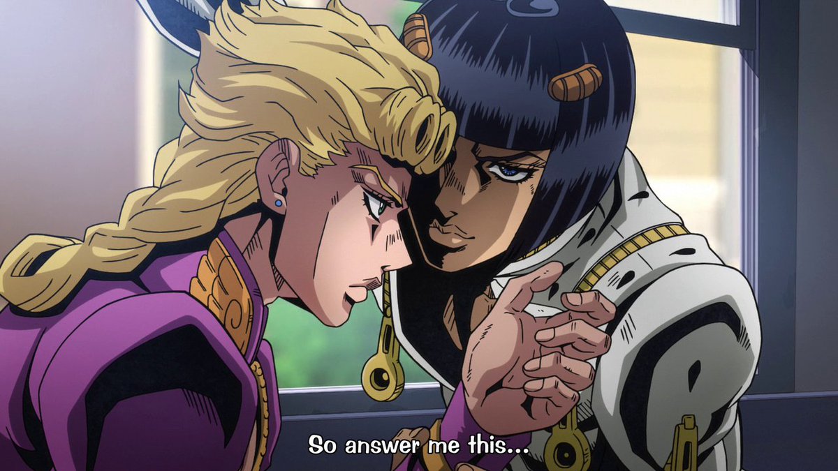 Anyway, I'm taking screenshots of Bruno Bucciarati while I rewatch Vento Aureo for reasons... gonna post them in this thread for anyone else who needs them