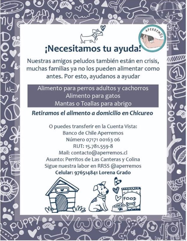 EvopoliAnimal's tweet photo. GRAN LABOR DE  ESTA ONG AYUDEMOS!
Las medidas de apoyo en esta pandemia no incluyen a los animales y ellos son parte de la familia también. Al no tener como alimentarlos muchas veces son abandonados, les dejamos los datos para las donaciones. https://t.co/0DkxeAYRHi