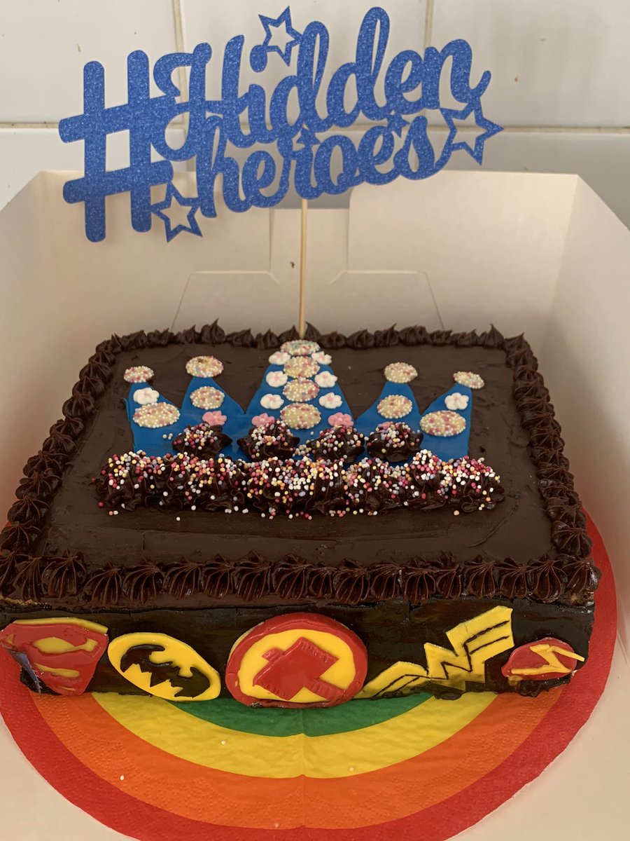 MealsWire's tweet photo. A massive thank you to @littletracyjane, one of our volunteer bakers for @hmyoifeltham staff for the last 6 weeks. Your cakes are a huge tribute to our #HiddenHeroes. Your kindness is truly appreciated by all of us. @HiddenHeroes_UK #bakesbehindthewire #communitycohesion https://t.co/OKeqPVoOiH