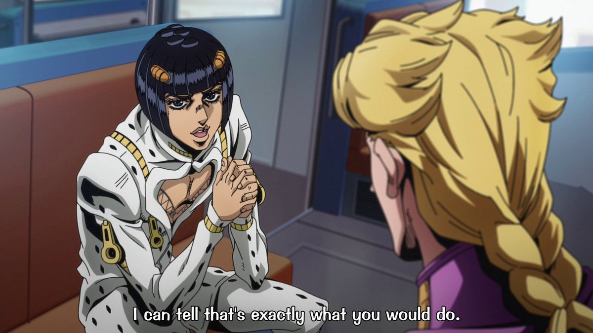 Anyway, I'm taking screenshots of Bruno Bucciarati while I rewatch Vento Aureo for reasons... gonna post them in this thread for anyone else who needs them