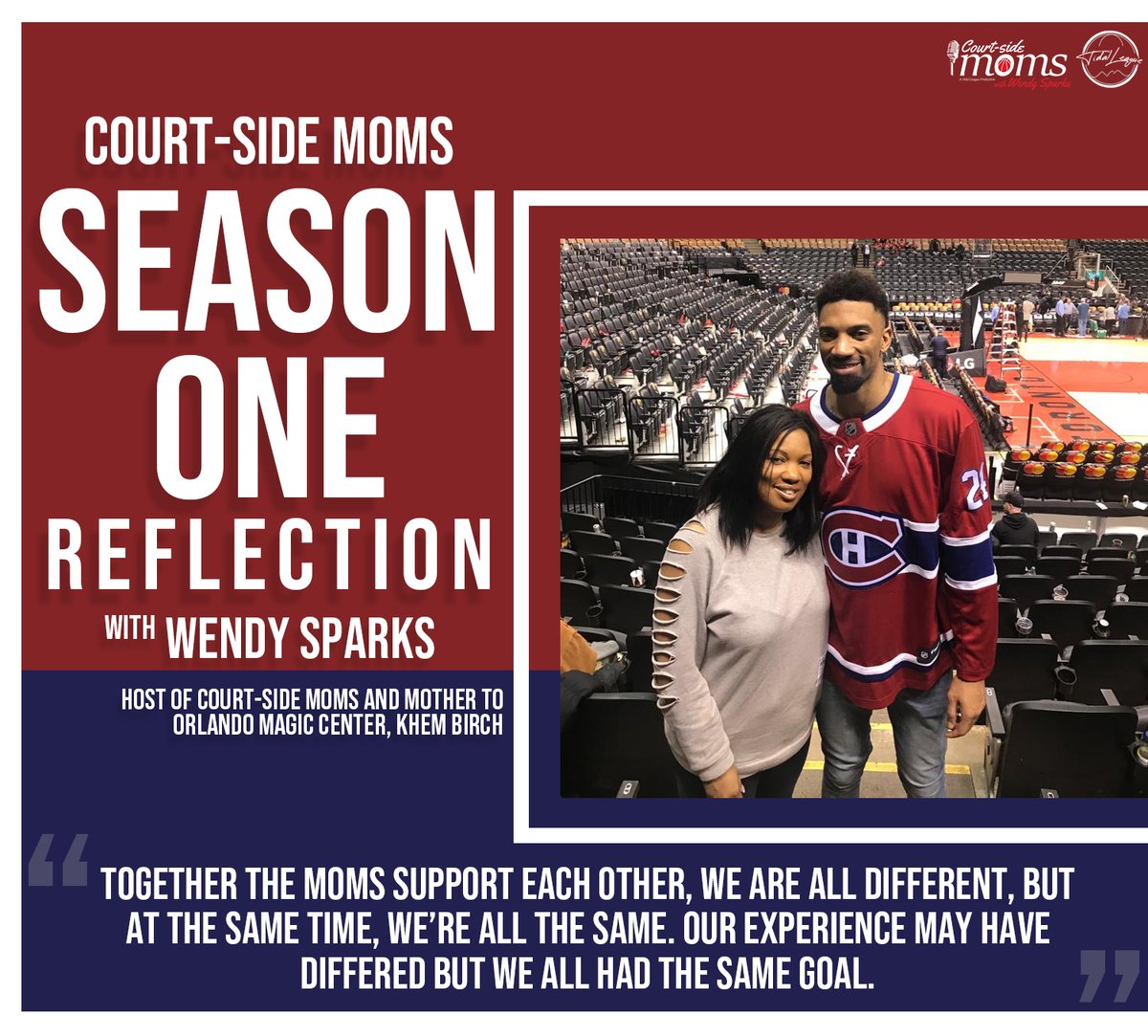This week, Wendy takes the time to reflect on #CourtSideMoms and the friendships she's made along the way. She also dives into 2020, discussing the importance of the "Black Lives Matter" movement and how it impacts her as a mother.💪

Check it out 👉 bit.ly/3dItGwc