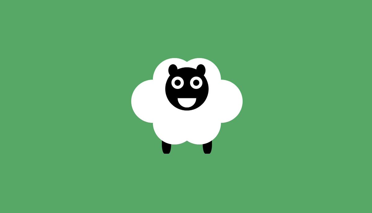 Day 40 - I'm back up to date  Please enjoy this happy wee sheep  - you can visit her in  @CodePen at  https://codepen.io/aitchiss/pen/RwrgWLy  #100daysProjectScotland  #100daysProjectScotland2020