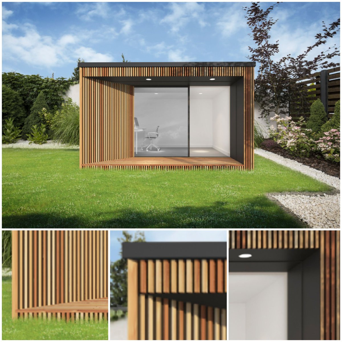 cgpixels2's tweet image. We're delighted to share a 3d visual of a stunning garden pod system. The full brand package which launched last week had an exceptional response from buyers. Our visuals can help sell your properties faster, generate awareness and develop your designs with our services.