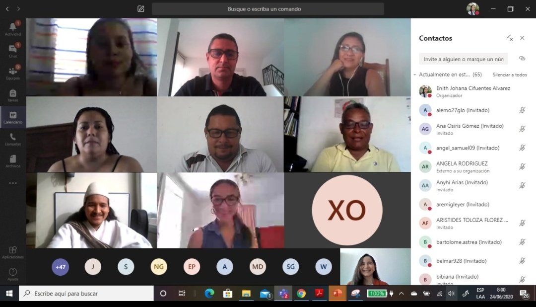 JohanaCifuente5's tweet photo. Hoy iniciamos II Encuentro de formación de tutores @PTA_Colombia de las ET @GobdelCesar, SAI y @SecEducVpar estudiando sobre Ecología de saberes, reconociendo el valor de distintos saberes y los tiempos que benefician el desarrollo humano. #PTAConTICgo @JorgeCelisG @mara_vivas https://t.co/bJuuockOw3