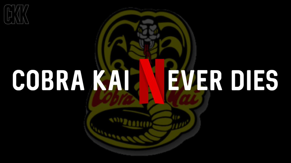 cobra kai never dies logo