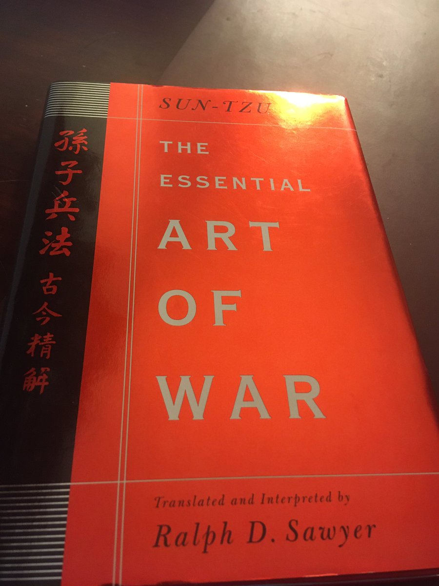Suggestion for June 24 ... The Art of War (circa 5th century BC) by Sun Tzu.