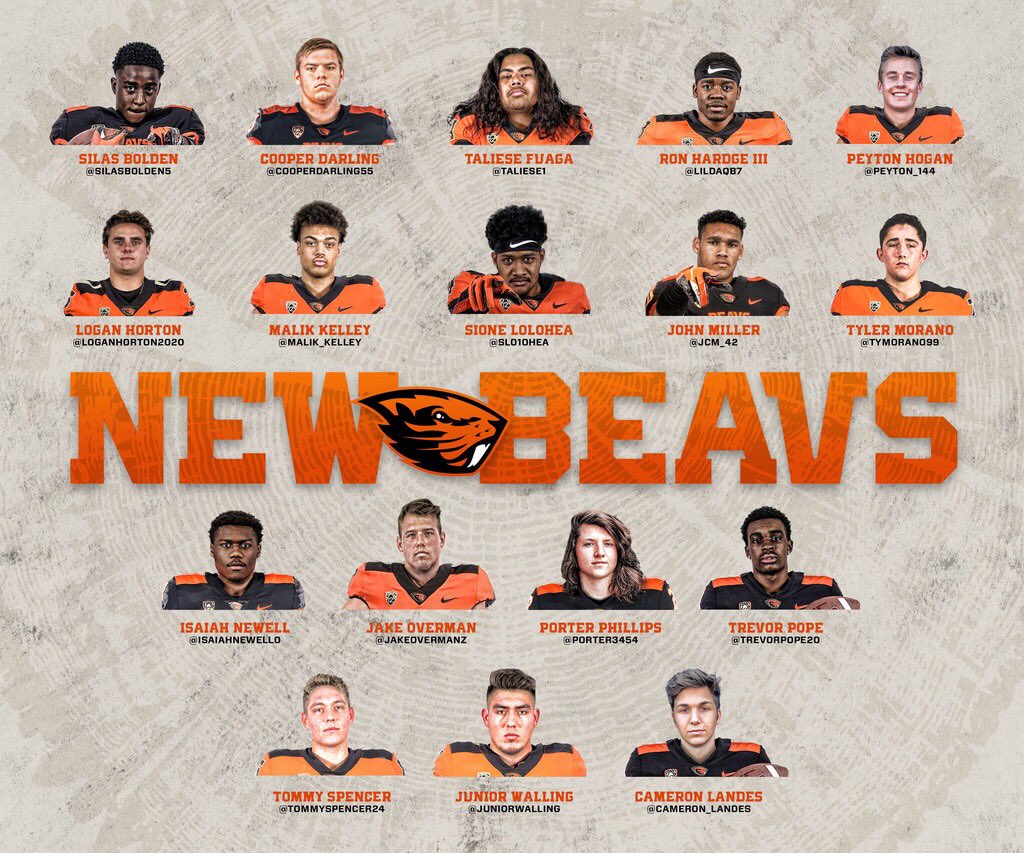 👣 the new Beavs 👣