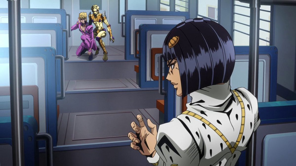 Vento Aureo Episode 1: Bruno feels joy in torturing a random teenager