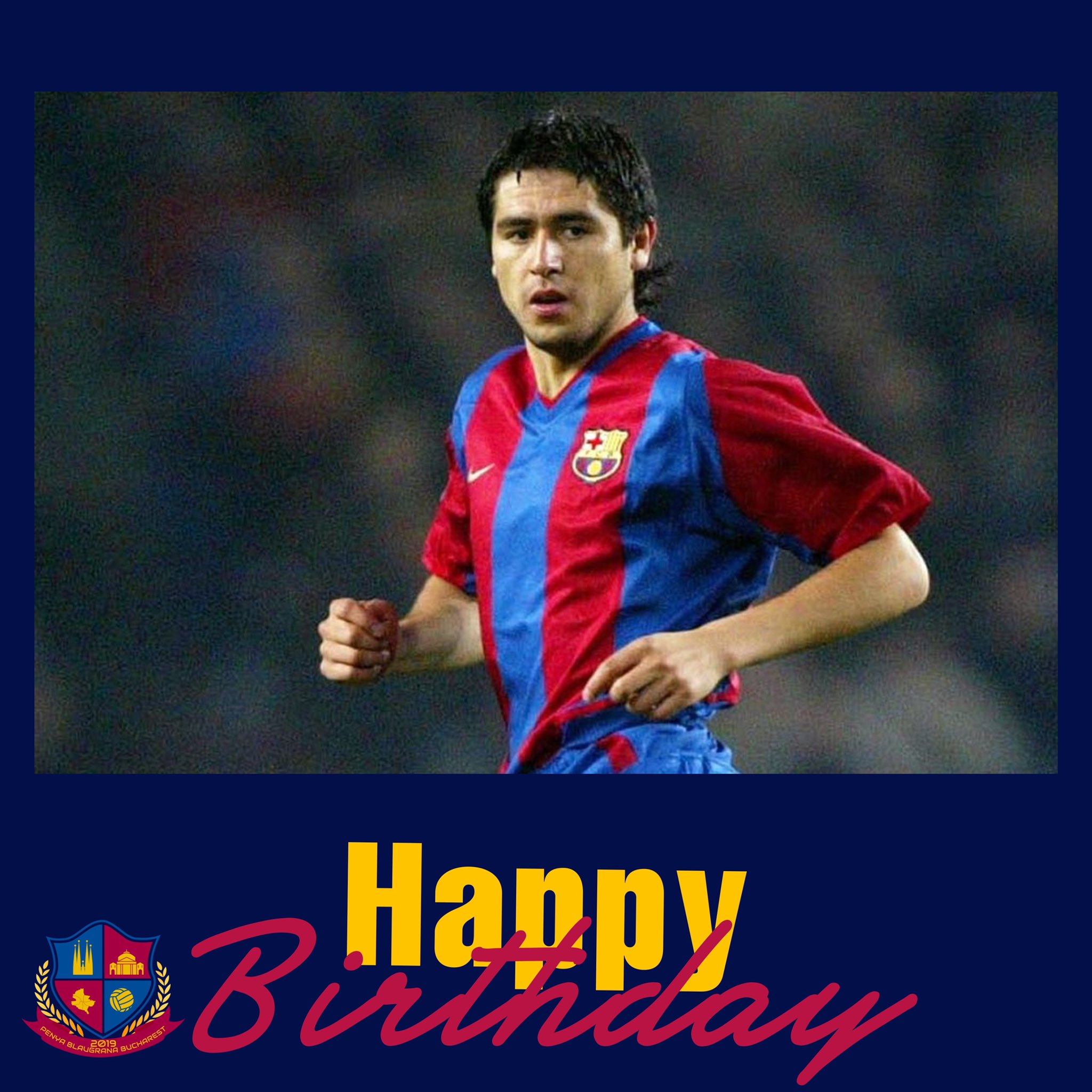   La Multi Ani, Juan Román Riquelme
Happy birthday!
¡Feliz cumpleaños! 