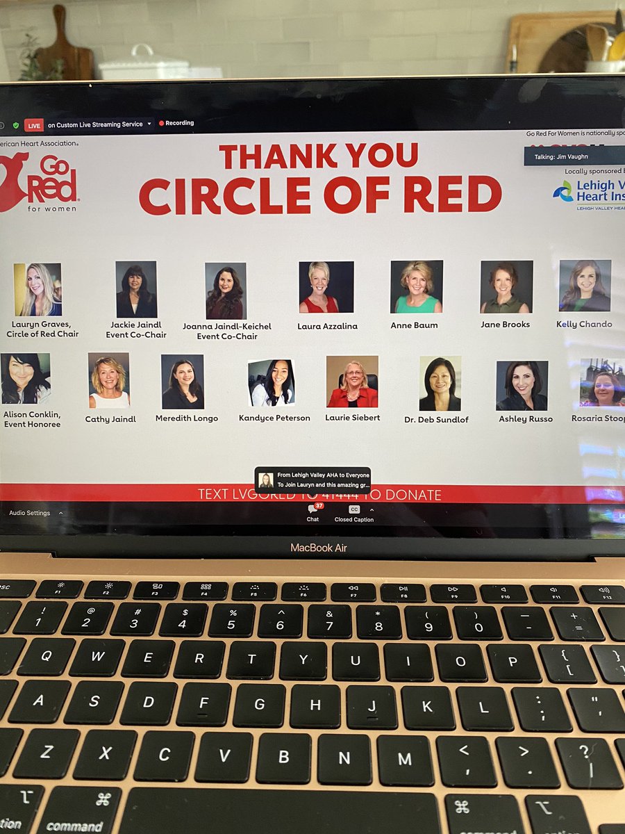 chasselbu's tweet photo. Wonderful group of powerful women leading the charge against heart disease locally! @AshleySRusso @KGChando @AnneBaum @AlisonConklin @lauraazzalina @AHALehighValley #lehighvalleygored @asr_media @capbluecross @mystlukes @bancosantander @LVStyle #lehighvalley https://t.co/raLLlbDh4q