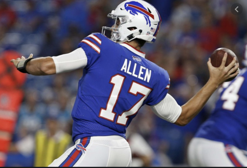 It's not 1-for-1 because we aren't sure on the distance Allen is throwing in these pictures but just look at the difference in shoulder tilt. That is what affects trajectory. Also, check the frontside arm/elbow.  https://twitter.com/BradleyGelber/status/1275585884646182914